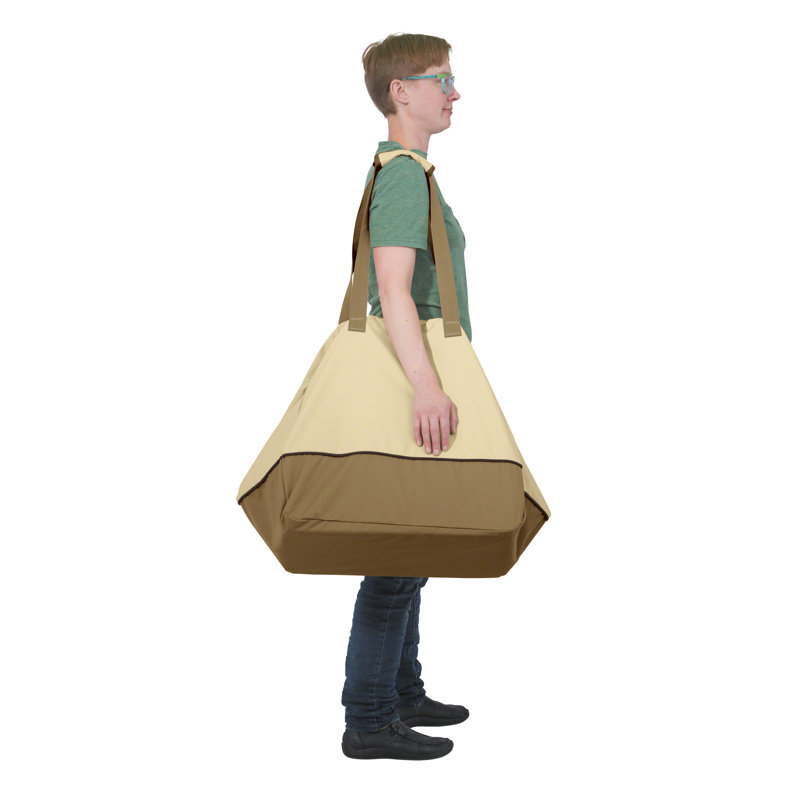 The Twillery Co.® Paulding Table Top Grill Cover and Carry Bag Wayfair